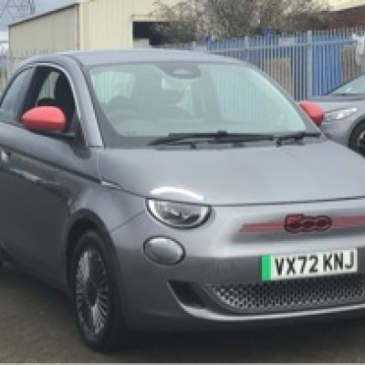Fiat 500E 42 Kwh Red Automatic