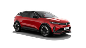 Flame Red Diamond Black Roof