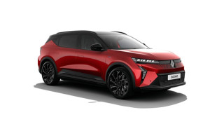 Flame Red Diamond Black Roof