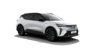 Arctic White Diamond Black Roof
