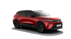 Flame Red Diamond Black Roof