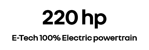 220hp E-Tech 100% Electric Powertrain